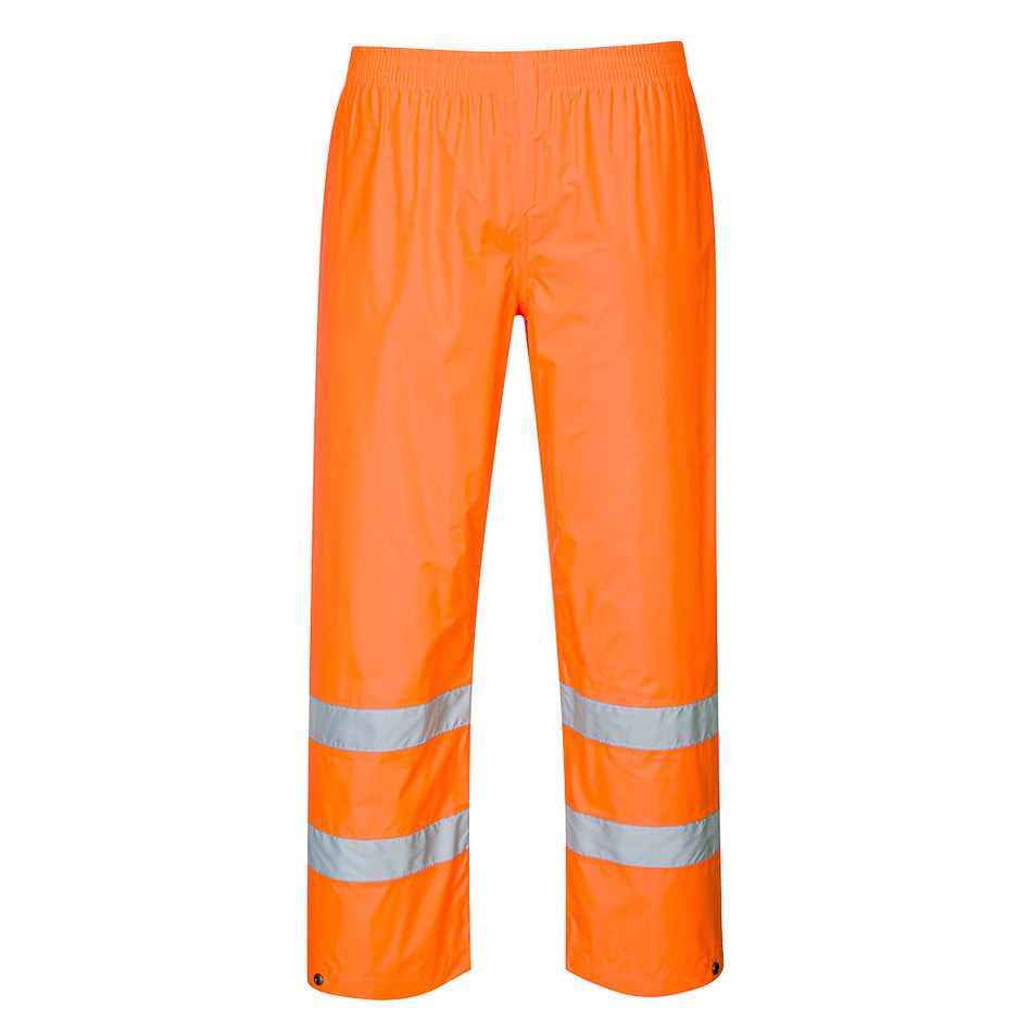 AN ESSENTIAL RANGE ES441 HI-VIS RAIN TROUSER