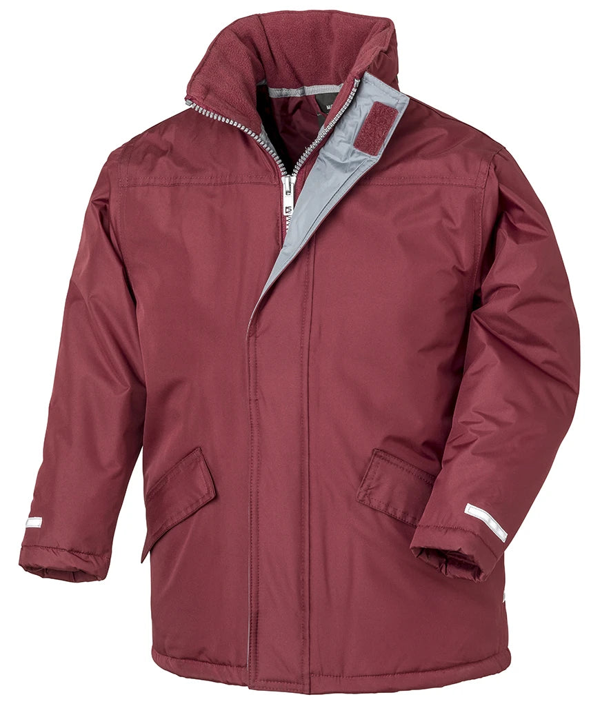 Maroon School Stormdri Coat