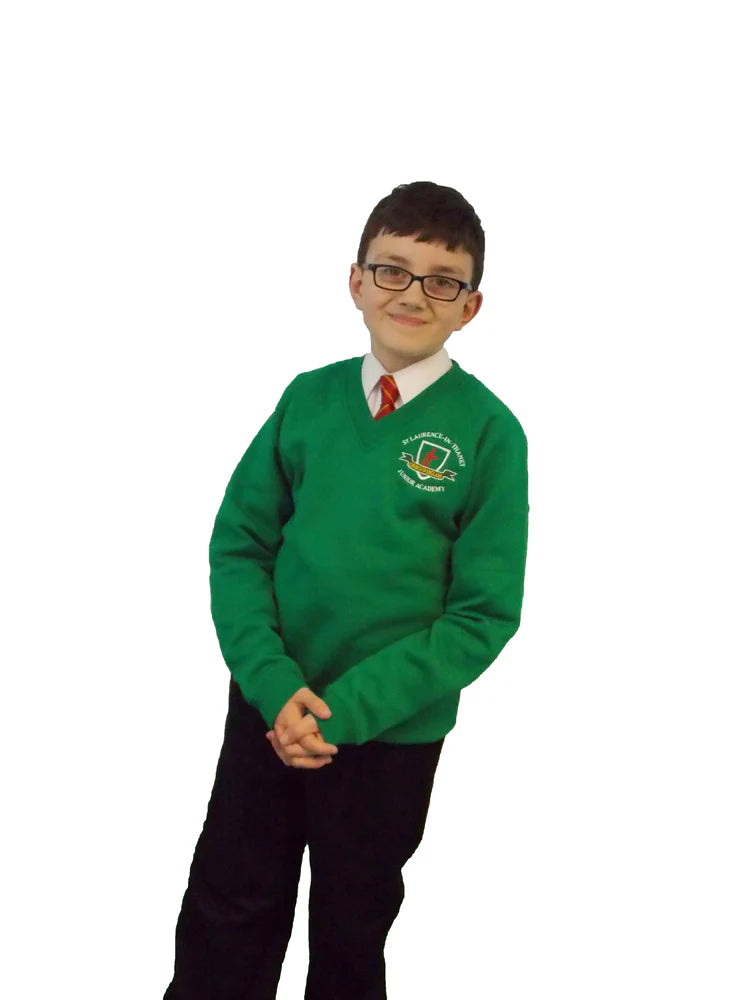 ST LAURENCE V-NECK SWEATSHIRT