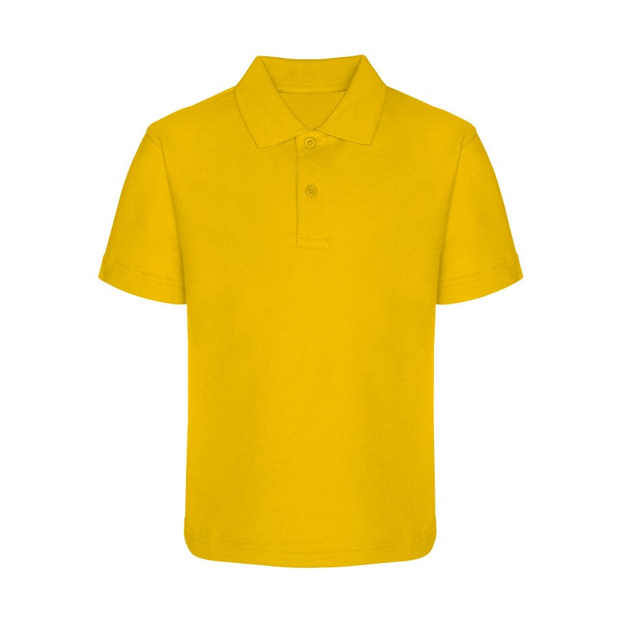 Gold Polo Shirts For School