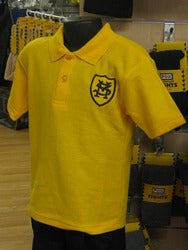 St Mildred's Gold Polo Shirt